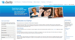 Desktop Screenshot of claritylasercenter.com